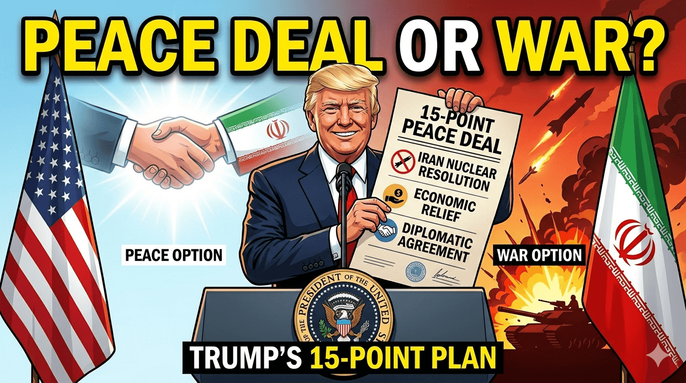 Trump's 15-Point Iran Peace Plan — Full Breakdown & Will It Work? (2026)